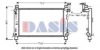 AKS DASIS 4778044 Radiator, engine cooling